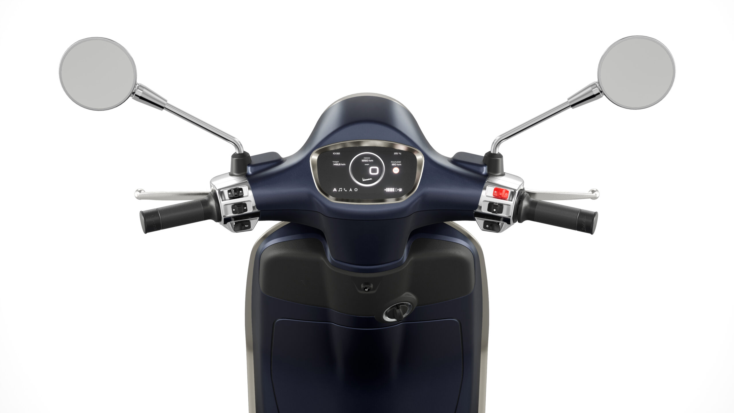 VESPA Primavera 125 Tech - Modrá matná Energico – Obrázok 10
